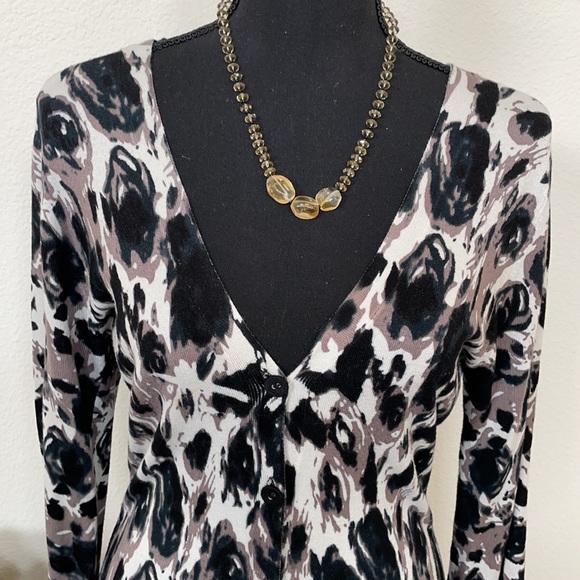 Paris Dreams Long Sleeved Mini Dress Size M - Picture 2 of 6